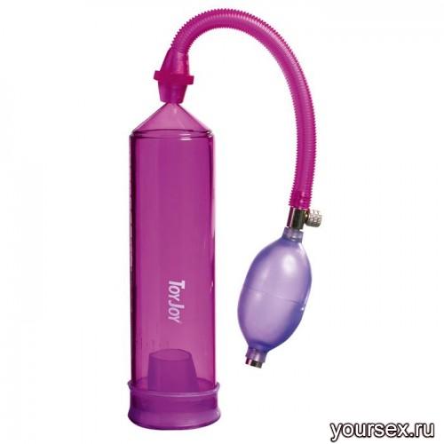 Вакуумная Помпа Toy Joy Power Pump Purple, фиолетовый