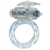 Эрекционное виброкольцо Toy Joy Flutter-Ring, бесцветный