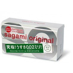 Полиуретановые презервативы Sagami Original 0.02, 6 шт