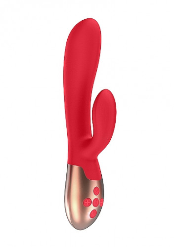  Heating G-spot Vibrator Exquisite Red Shotsmedia