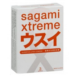 Ультратонкие Презервативы Sagami Xtreme №3