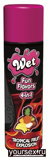       Wet Fun Flavors 4--1 Tropical Fruit, 124  