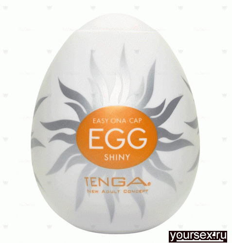  Tenga Egg Hard-Boiled Shiny, 