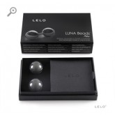 Вагинальные шарики на съемной сцепке Lelo Luna Beads Noir, черный