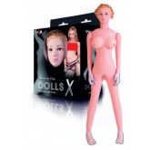 Кукла надувная с реалистичной головой ToyFa Dolls-X