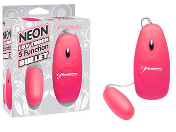     Pipedream Neon Luv Touch 5-Function Bullet, 