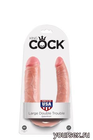   PipeDream King Cock U-SHAPED LARGE DOUBLE TROUBLE  