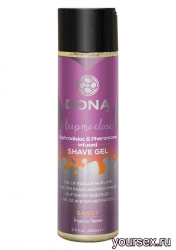      DONA Shave Gel Sassy Aroma: Tropical Tease 250 