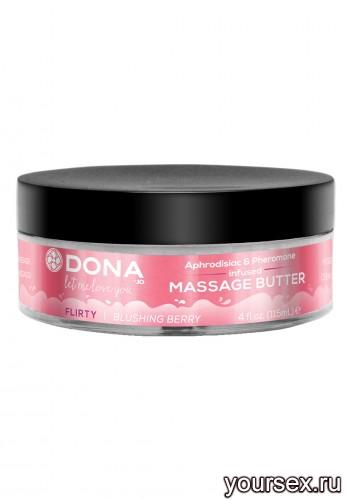  -   DONA Massage Butter Flirty Aroma: Blushing Berry 115 