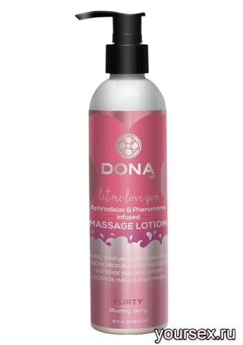     DONA Massage Lotion Flirty Aroma: Blushing Berry 235 