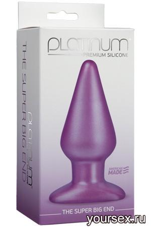    Platinum Premium Silicone - The Super Big End - Purple 