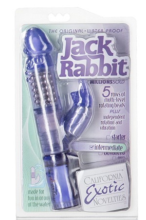     California Exotic Novelties Waterproof Jack Rabbit Purple