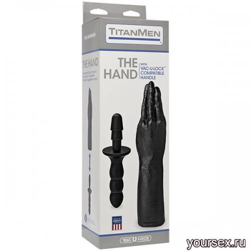    Doc Johnson TitanMen  The Hand with Vac-U-Lock Compatible Handle, 