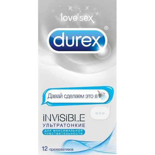  Durex 12 Invisible  design Emoji