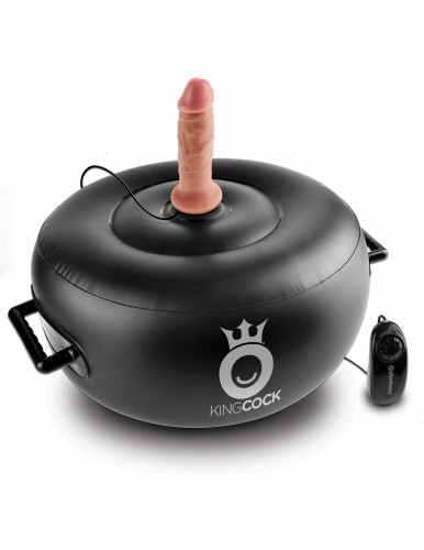     PipeDream King Cock Deluxe Vibrating Inflatable Hot Seat     