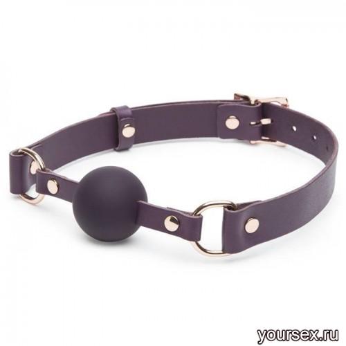  Fifty Shades Freed Cherished Collection - Leather Ball Gag - Fifty Shades of Grey