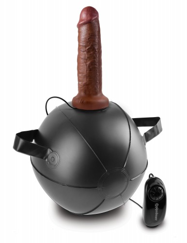  -       PipeDream King Cock Vibrating Mini Sex Ball with 7 Dildo, 