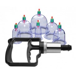     Sukshen 6 Piece Cupping Set with Acu Points XR Brands