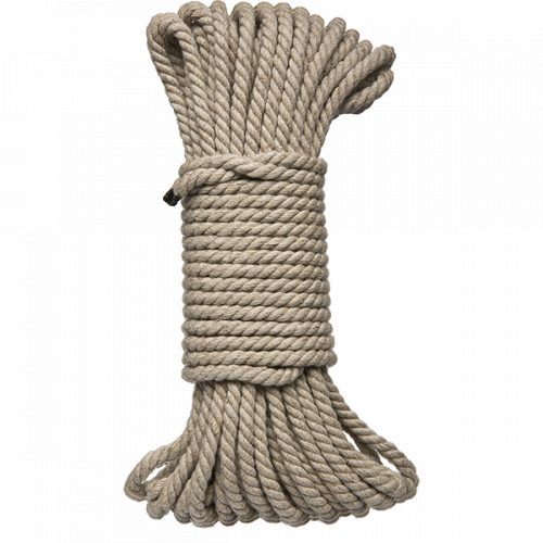   Doc Johnson Kink - Bind & Tie - Hemp Bondage Rope, 0.9 