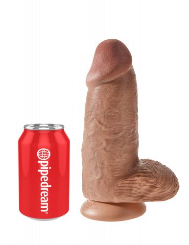   Pipedream King Cock Chubby Tan 23 , 