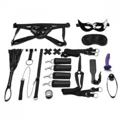    Lux Fetish Everything You Need Bondage In A Box 12 Piece Bedspreader Set